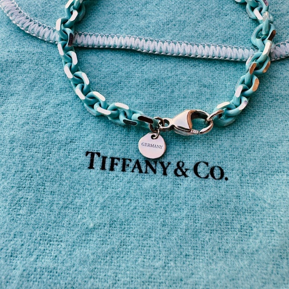 RARE and RETIRED Blue Enamel Sparkler in Silver, 7" - Picture 3 of 6